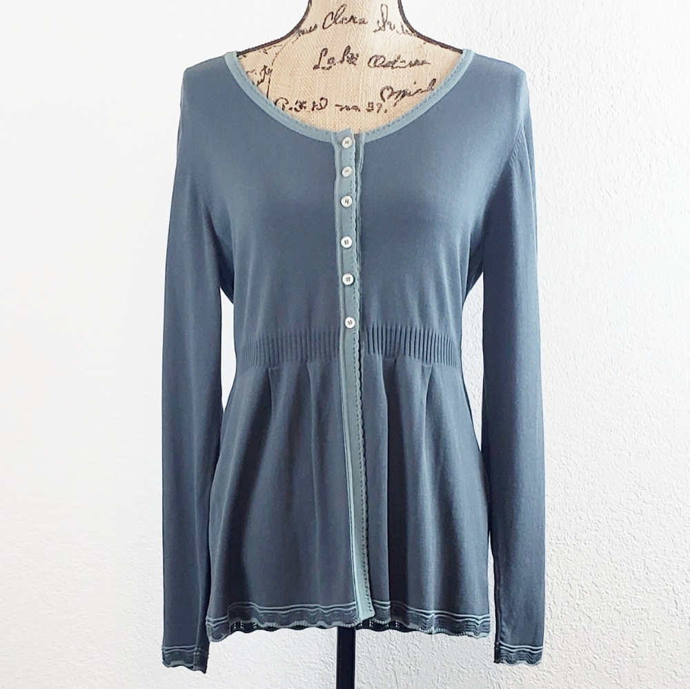 Anthroplogie Sylt Scoopneck Sweater